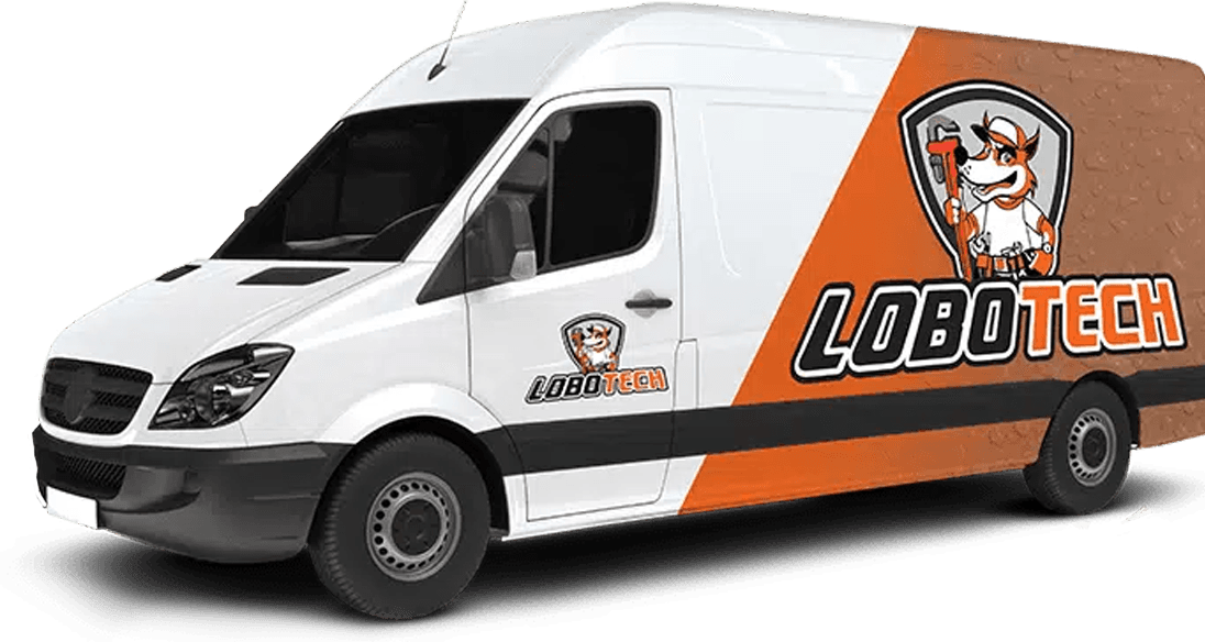 Lobotech service truck background